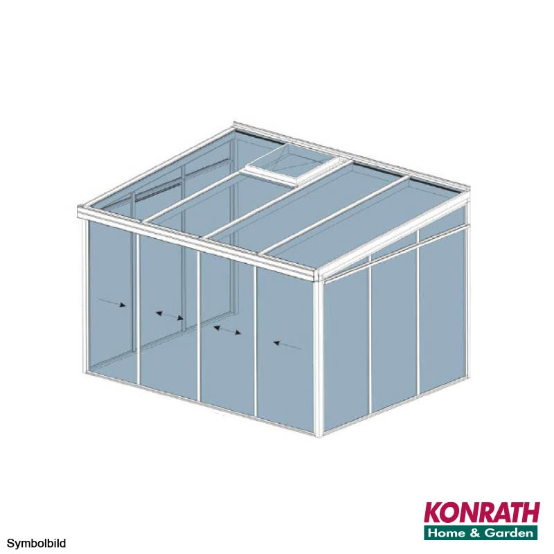 Premium Anbauglashaus Florenz