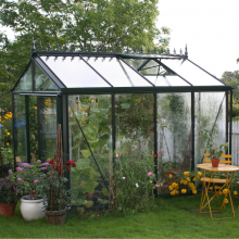 Viktorianisches Glashaus im Set