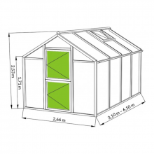 Bio Top II Gewächshaus