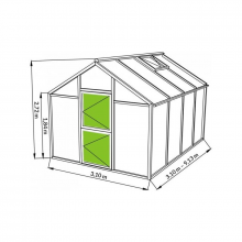 Bio Top III Gewächshaus