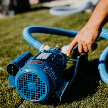 Der Konrath Teichsauger Aqua Super Komfort 2000