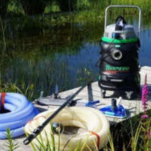 Jetzt den Torpedo Ultra Teichsauger ausleihen!