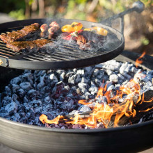 Legs Elven Feuerschale inklusive Grillrost