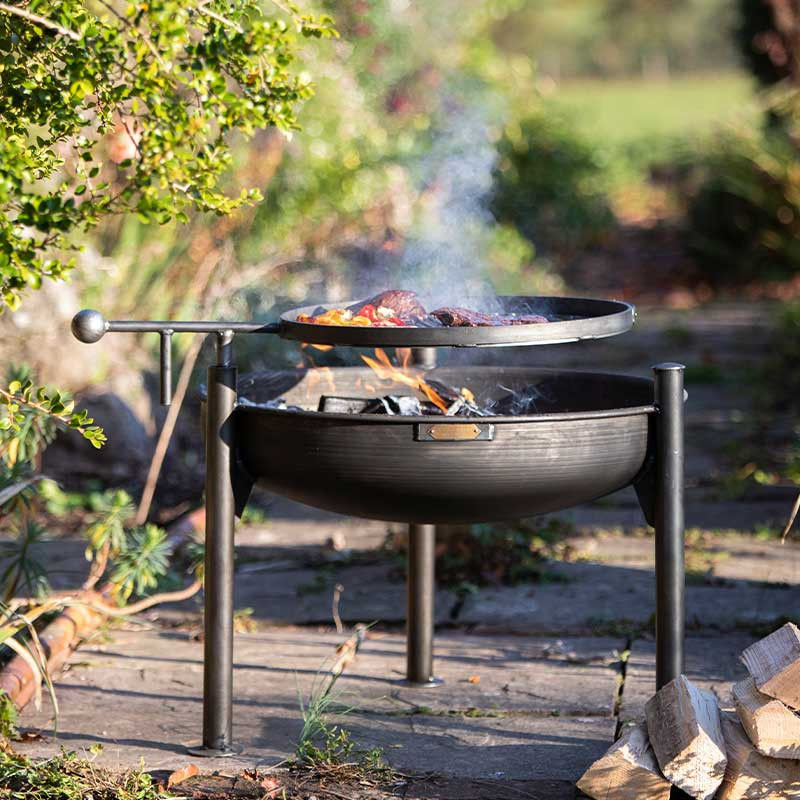 Legs Elven Feuerschale inklusive Grillrost