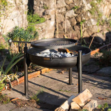 Legs Elven Feuerschale inklusive Grillrost