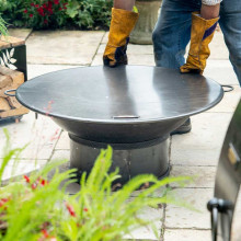 Deckel für Feuerschalen
