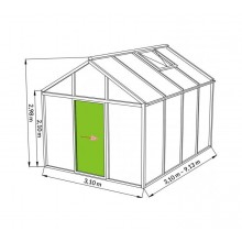 Bio Varis L Gewächshaus