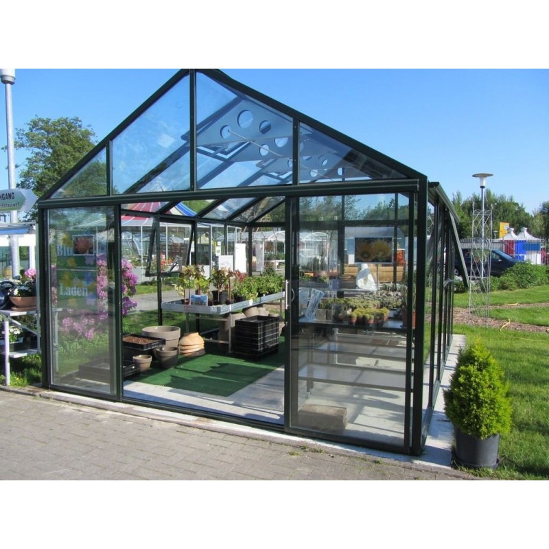 Bio Varis XL Glas Gewächshaus