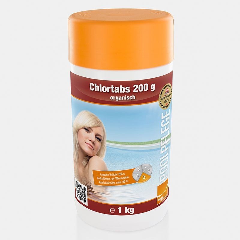 Chlortabs organisch 200 g