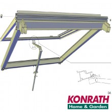 Automatischer Gewächshaus Fensteröffner