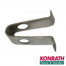 V-Haken Edelstahl 10 Stck.